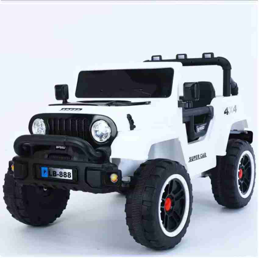 White jeep on sale kids