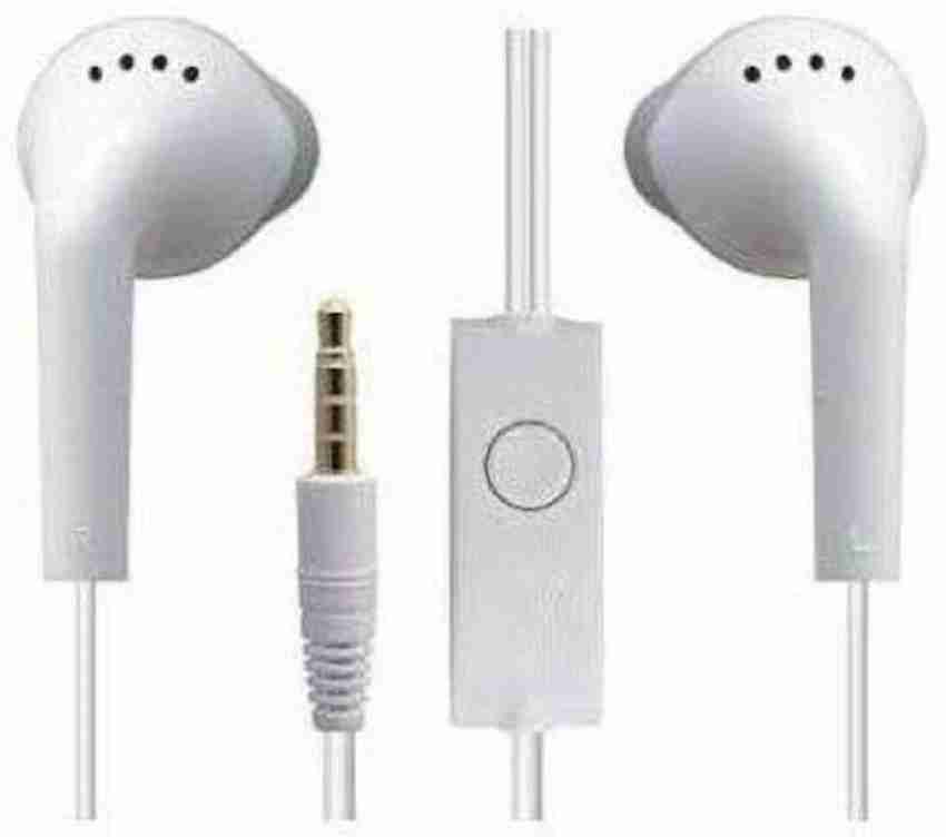 JANGI White Earphones In Ear Headphones compatible with all