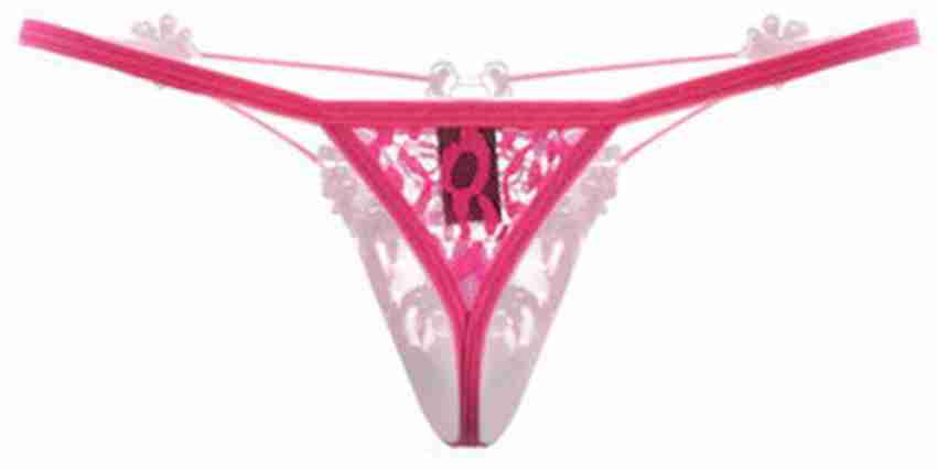 Buy PINK SASSY-STRAPPY NYLON THONG BREIF for Women Online in India