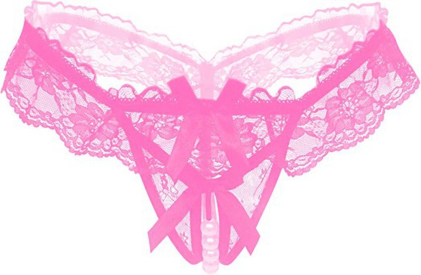 Lovemate Women Thong Pink Panty - Buy Lovemate Women Thong Pink Panty  Online at Best Prices in India