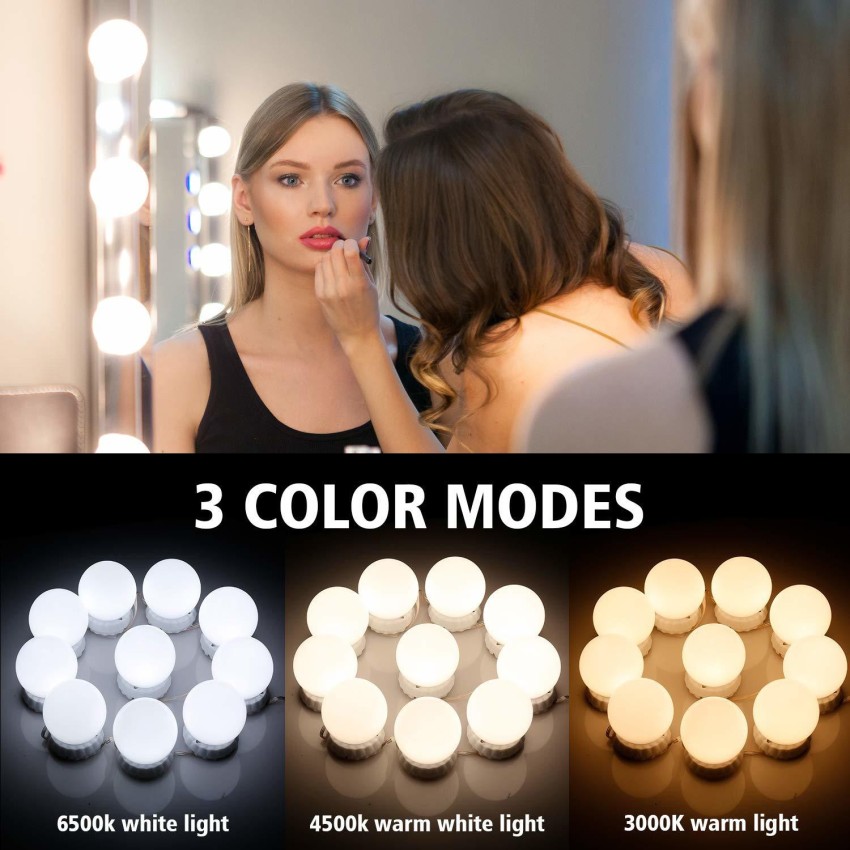 Store2508 18 Watts Vanity Lights, Stick on Mirror, Hollywood Style Led  Makeup Light kit Price in India - Buy Store2508 18 Watts Vanity Lights,  Stick on Mirror, Hollywood Style Led Makeup Light