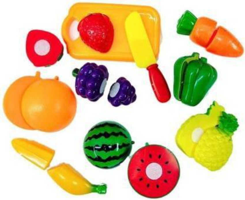 Slice and play velcro fruit cutting set online