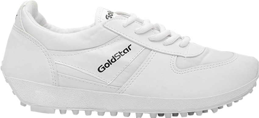 White cheap goldstar shoes