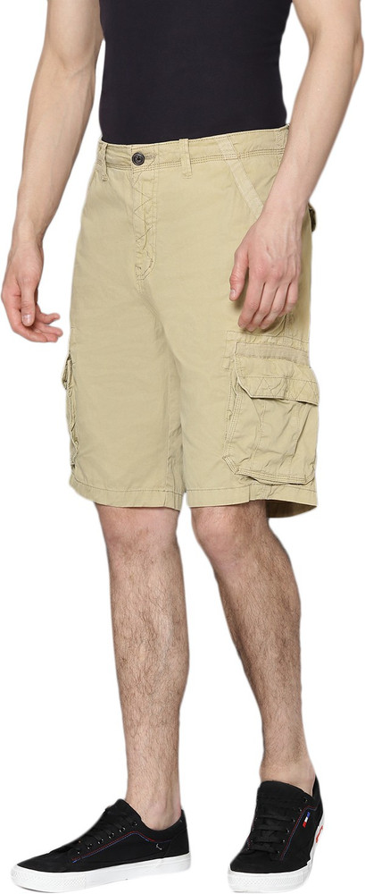 Lindbergh Solid Men Beige Cargo Shorts Buy Lindbergh Solid Men Beige Cargo Shorts Online at Best Prices in India Flipkart