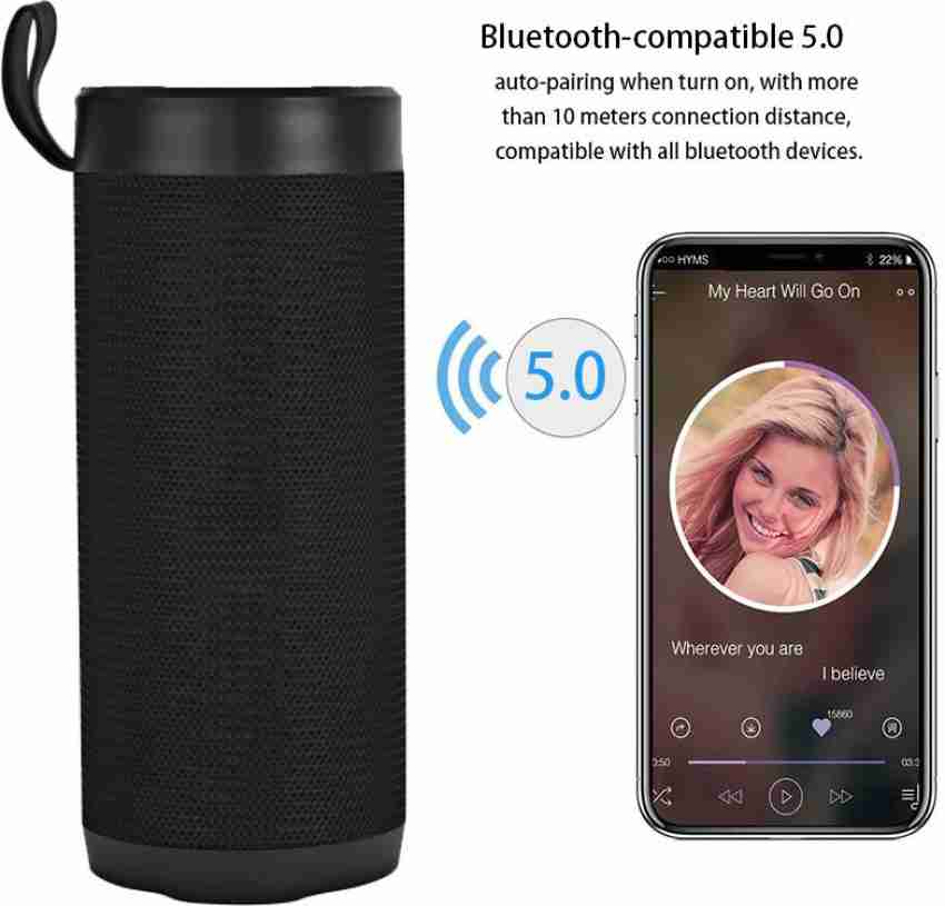 Portable Speakers Wireless Speaker Bluetoothcompatible Column Bass