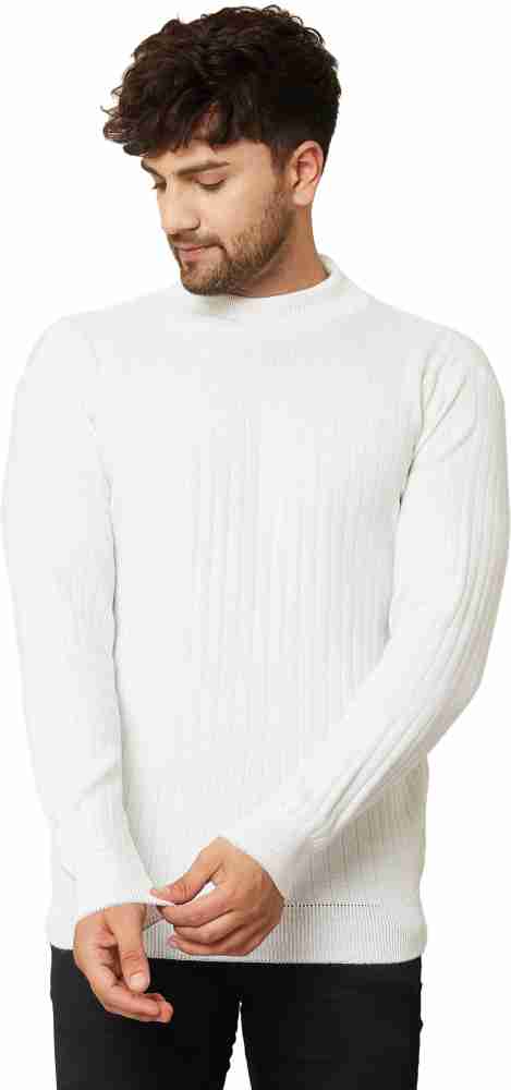 White clearance pullover sweater