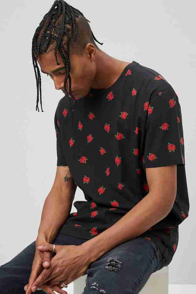 Forever 21 top rose shirt