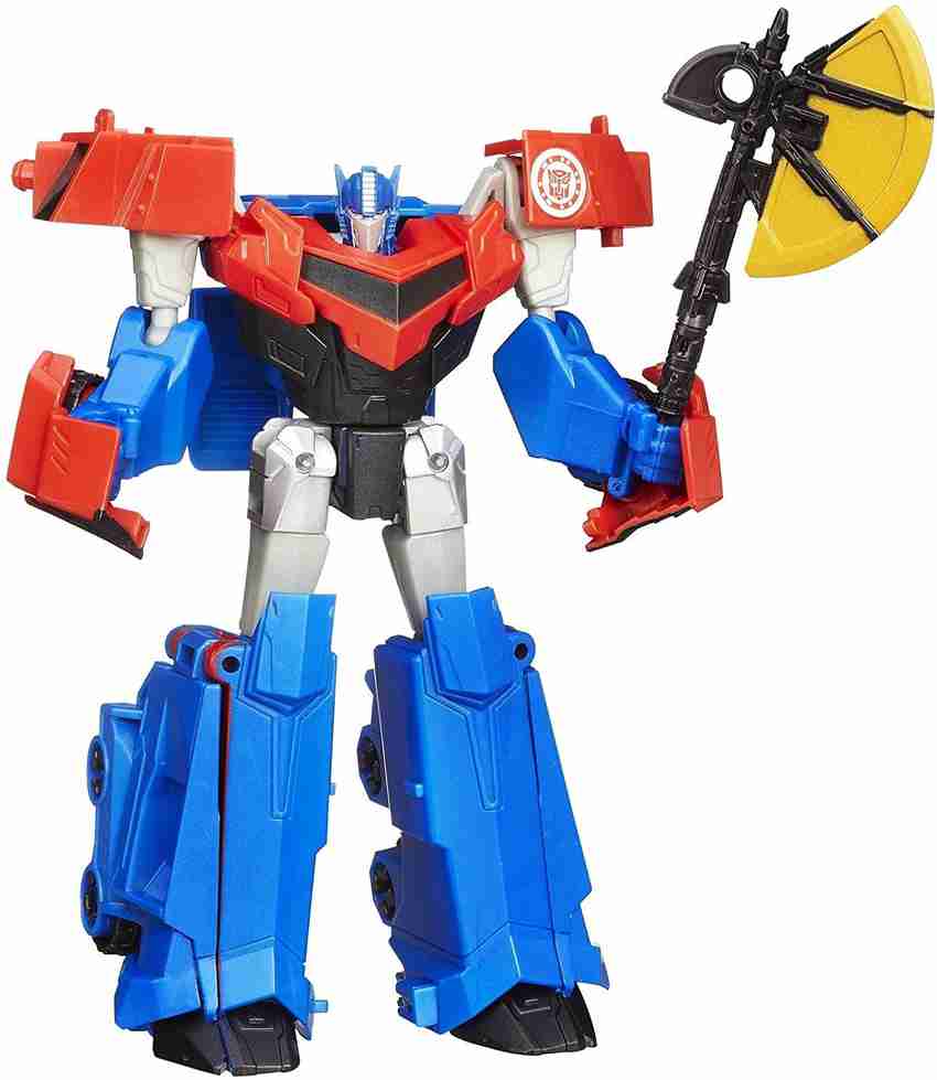 Hasbro TRANSFORMERS ROBOTS IN DISGUISE OPTIMUS PRIME FIGURE WARRIOR CLASS COLLECTIBLE ACTION FIGURE GREAT GIFT FOR COLLECTORS TRANSFORMERS ROBOTS IN DISGUISE OPTIMUS PRIME FIGURE WARRIOR CLASS COLLECT...