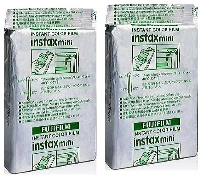 papel fujifilm para instax mini filim 10sheets 2 pack NMI10S2P, GENERICOS