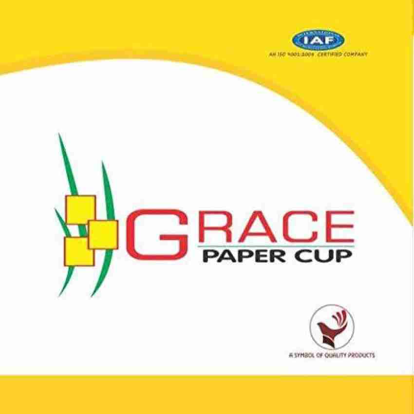 GRACE PAPER GLASS Pack of 1000 Paper 150 ml White Gold Quality Paper Glass  Disposable for Party, Paper Cups for Hot and Cold Beverages Price in India  - Buy GRACE PAPER GLASS