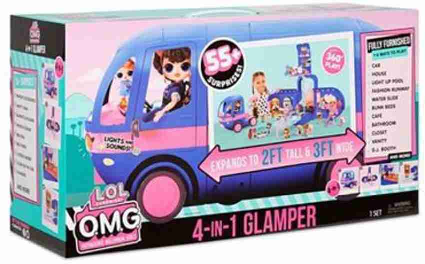 L.O.L. OMG Glamper 4 in 1 set for age 3Y OMG Glamper 4 in 1 set