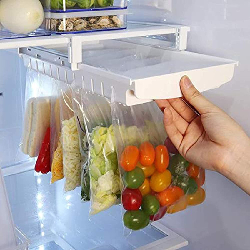 KolorFish Fridge Organizer Bag Organiser for Fridge with 6PCS