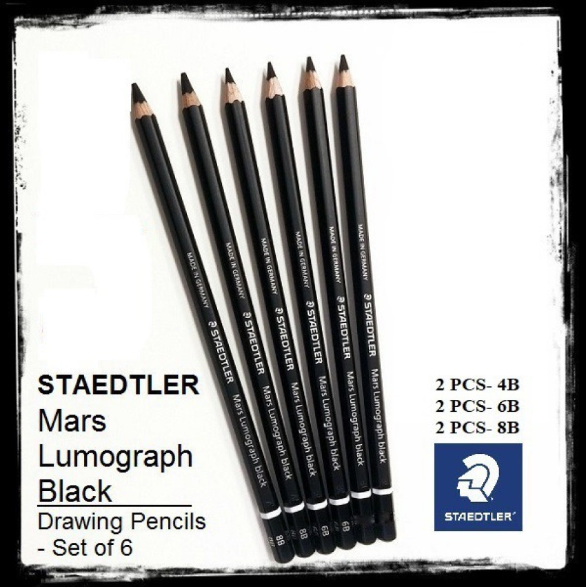 Staedtler Mars Lumograph Pencils Assorted Degrees Sets  Sitaram Stationers