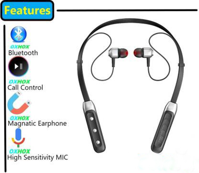 ROKAVO BT 26 Bluetooth Headphone with Battery Backup 25 Hours