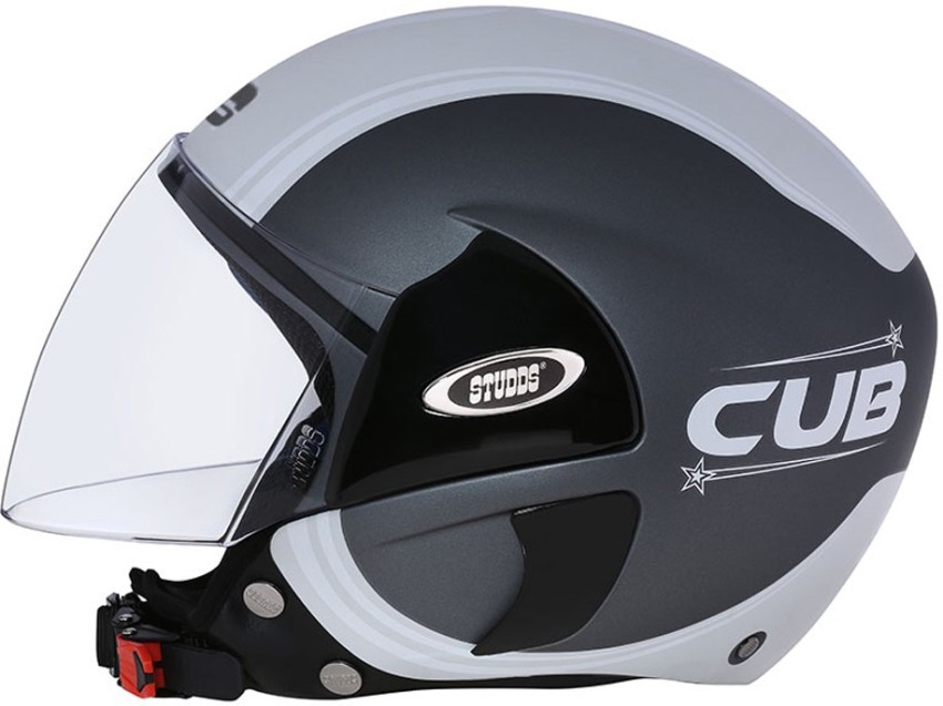 Buy Studds CUB Open Face Helmet (Gun Grey, L) Online at Best Prices in  India - JioMart.