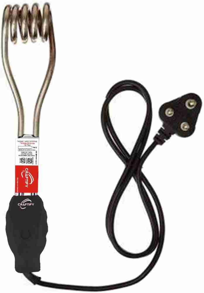 CRAFTIFY High Quality 1500 W Immersion Heater Rod Price in India - Buy  CRAFTIFY High Quality 1500 W Immersion Heater Rod online at Flipkart.com