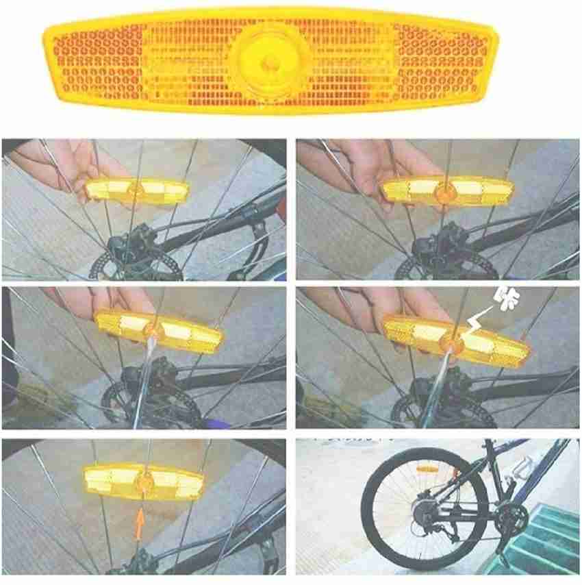 CYCLOWN 4 PCS FRONT REAR CYCLE REFLECTOR LIGHT LED Front Rear Light Combo Buy CYCLOWN 4 PCS FRONT REAR CYCLE REFLECTOR LIGHT LED Front Rear Light Combo Online at