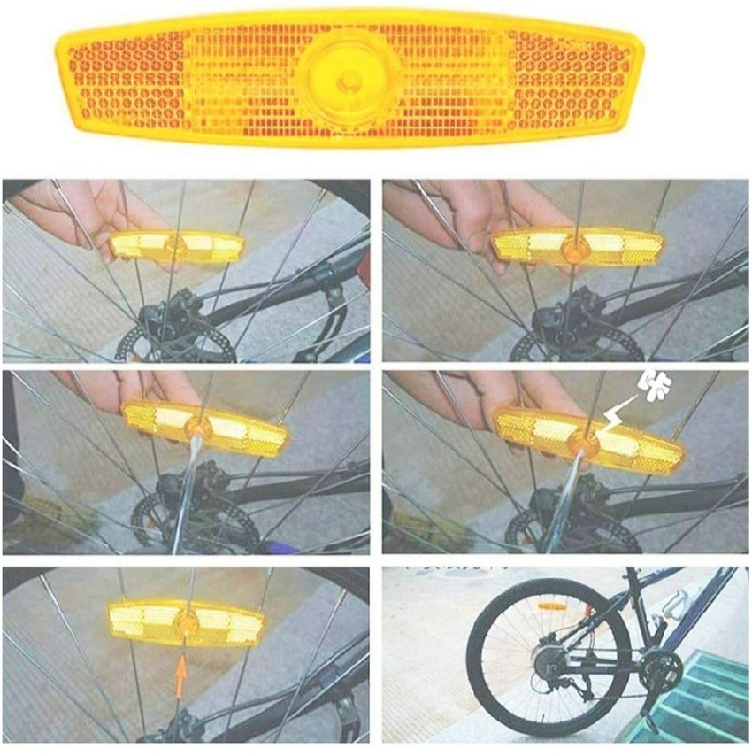 CYCLOWN 4 PCS FRONT REAR CYCLE REFLECTOR LIGHT LED Front Rear Light Combo Buy CYCLOWN 4 PCS FRONT REAR CYCLE REFLECTOR LIGHT LED Front Rear Light Combo Online at