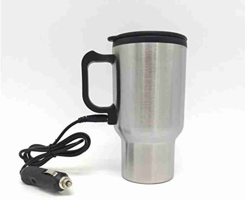 WONDERWORLD ® 12V Car Heating Cup Auto Adapter Heated Travel Mug Stainless  Steel Thermos with Airtight Lid Electric Kettle Price in India - Buy  WONDERWORLD ® 12V Car Heating Cup Auto Adapter