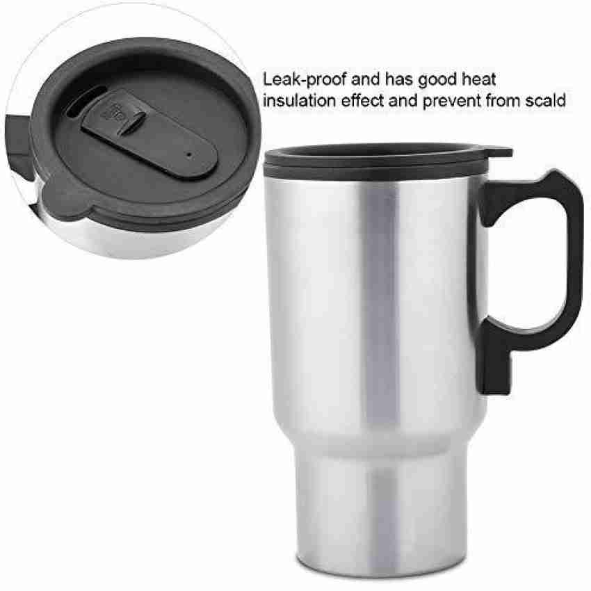 WONDERWORLD ® 12V Car Heating Cup Auto Adapter Heated Travel Mug Stainless  Steel Thermos with Airtight Lid Electric Kettle Price in India - Buy  WONDERWORLD ® 12V Car Heating Cup Auto Adapter