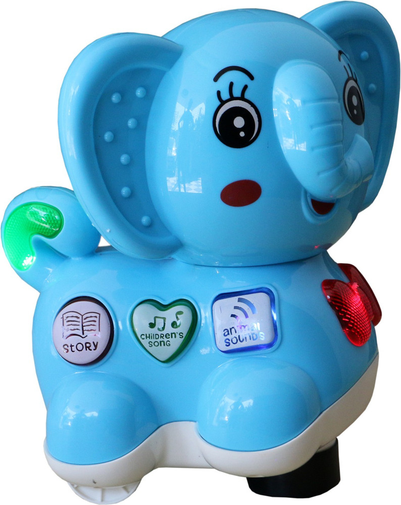Chocozone dancing elephant with lights music toys for 1 year old