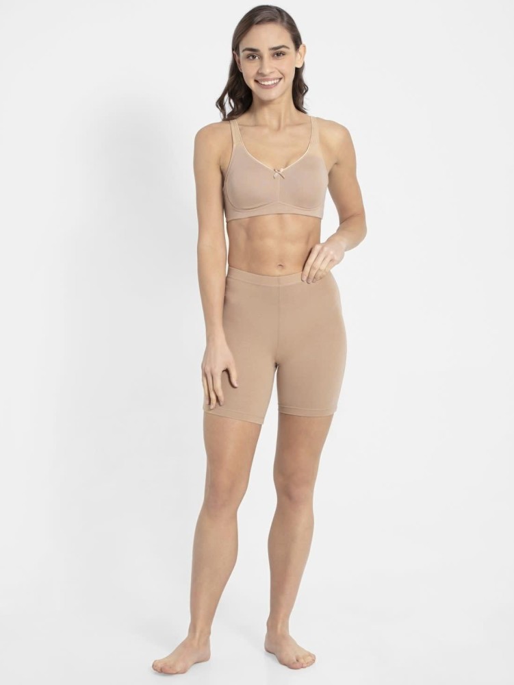 JKY Jockey Women's Tummy Control Shapewear Boy Shorts, Beige, Size S, NwT