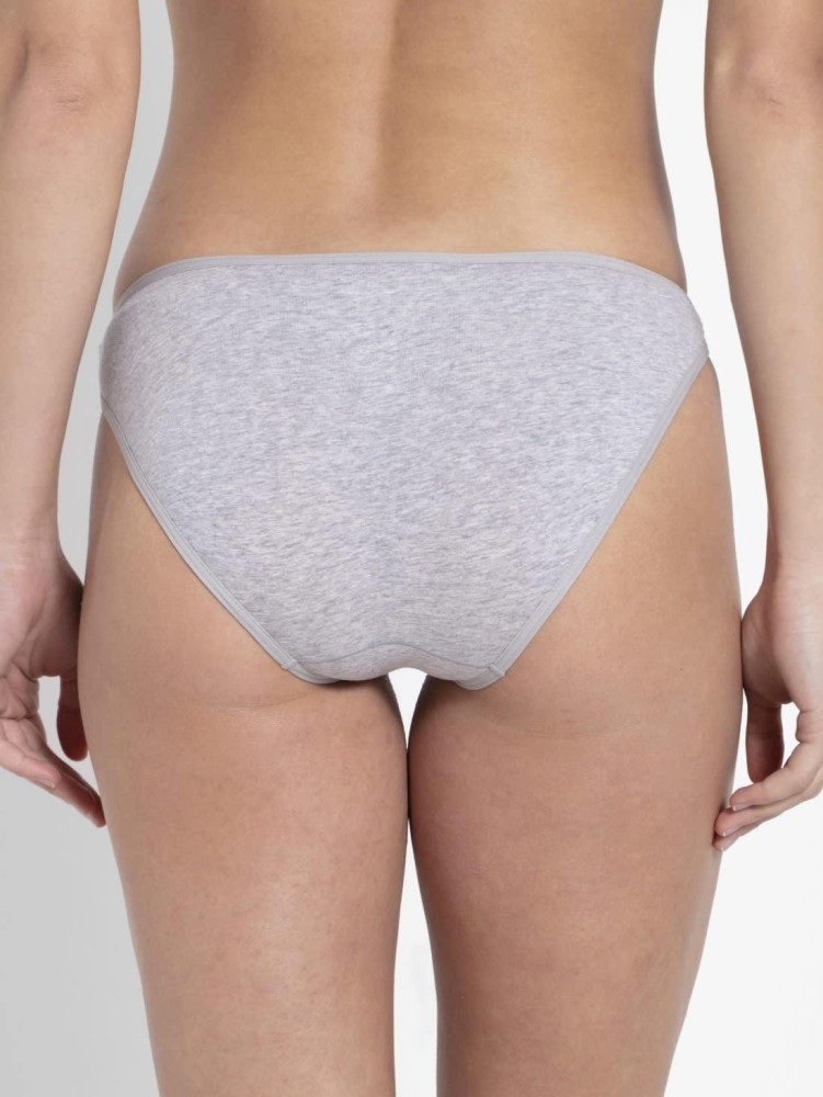 JOCKEY SS02 Women Bikini Grey Panty - Buy Grey melange JOCKEY SS02 Women  Bikini Grey Panty Online at Best Prices in India