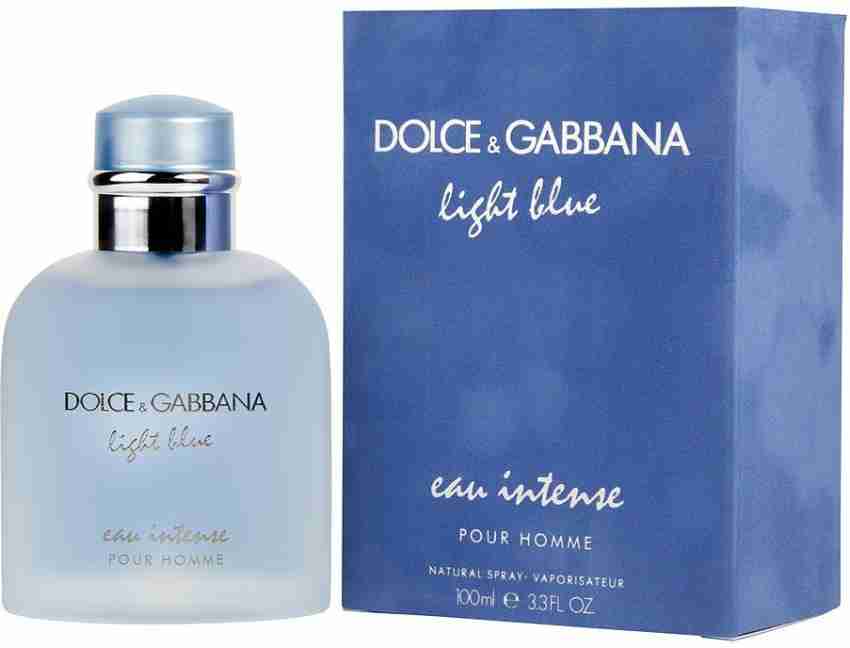 Dolce & gabbana light blue eau 2025 intense 100 ml