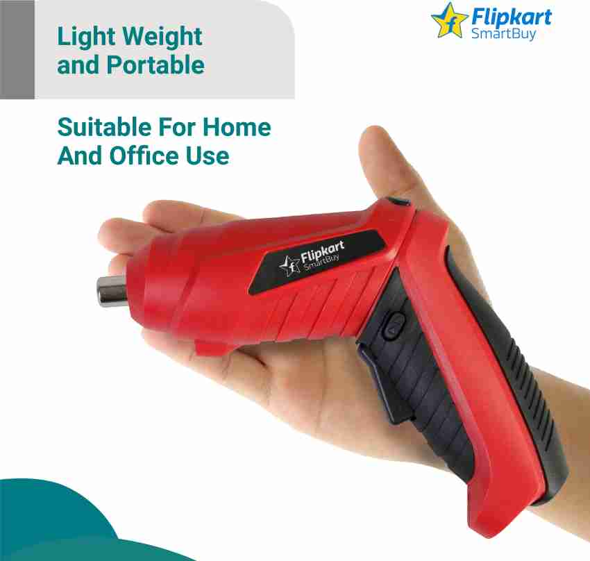 Flipkart SmartBuy 3.6V cordless screwdriver with 45pcs drills bits YLSD 0306L Pistol Grip Drill Price in India Buy Flipkart SmartBuy 3.6V cordless screwdriver with 45pcs drills bits YLSD 0306L Pistol ...