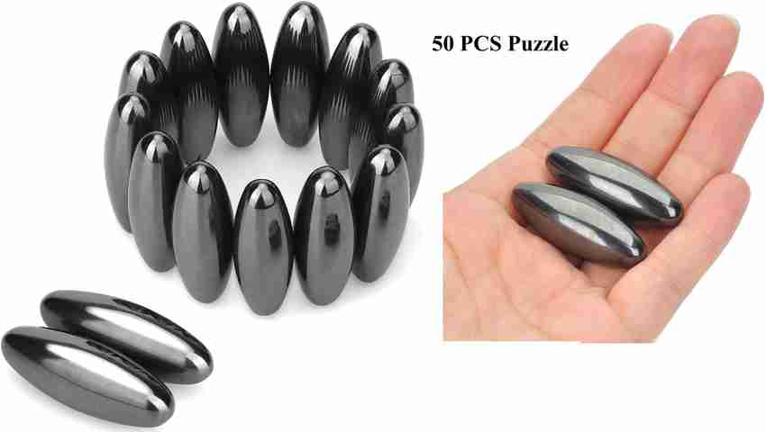 D Mega Mart Oval 50 PCS Strong Magnet Toy Oval 50 PCS Strong