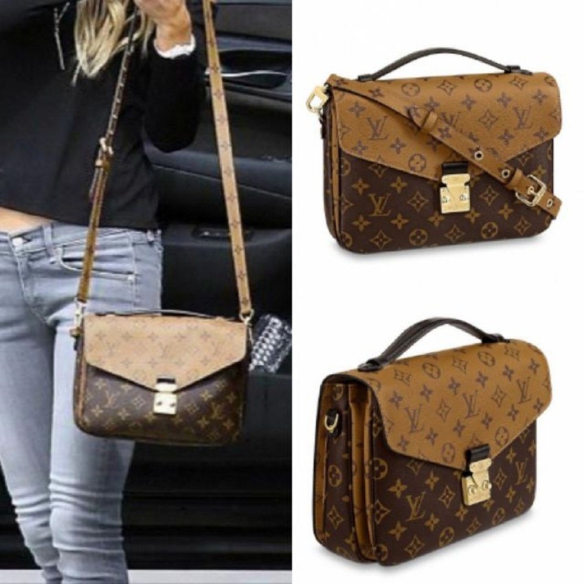 Louis Vuitton Monogram Pochette Metis - Brown Crossbody Bags, Handbags -  LOU801122