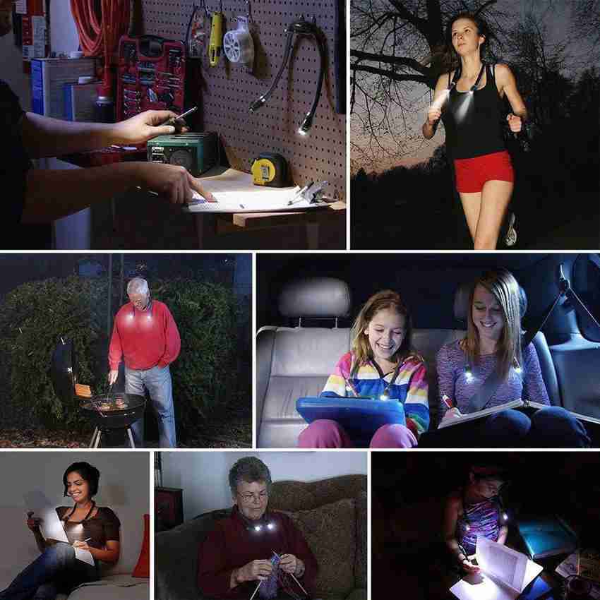 FITUP Presents Convenient Flexible Handsfree LED Neck Hug Light
