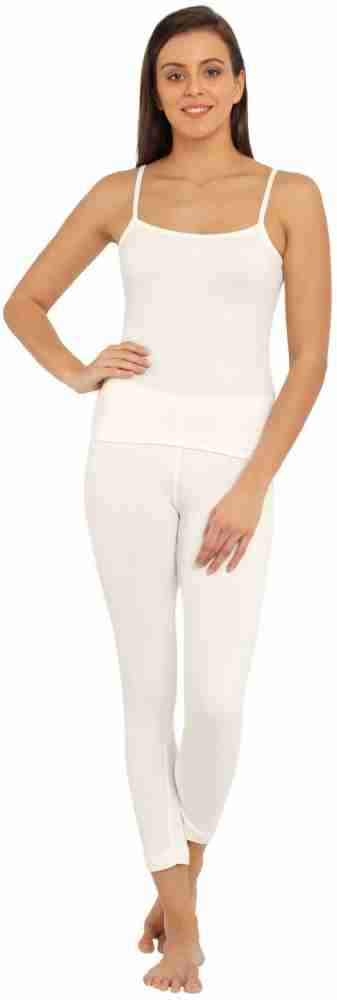 JOCKEY 2520 Women Pyjama Thermal - Buy White JOCKEY 2520 Women