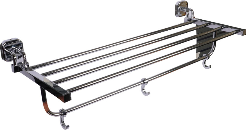 Orchid 304 Stainless Steel Anti Rust Corrosion Free Towel Rack Towel Shelf Towel Bar Towel Stand Bathroom Accessories Chrome Finish Steel Towel Holder Price in India Buy Orchid 304 Stainless Steel Ant...