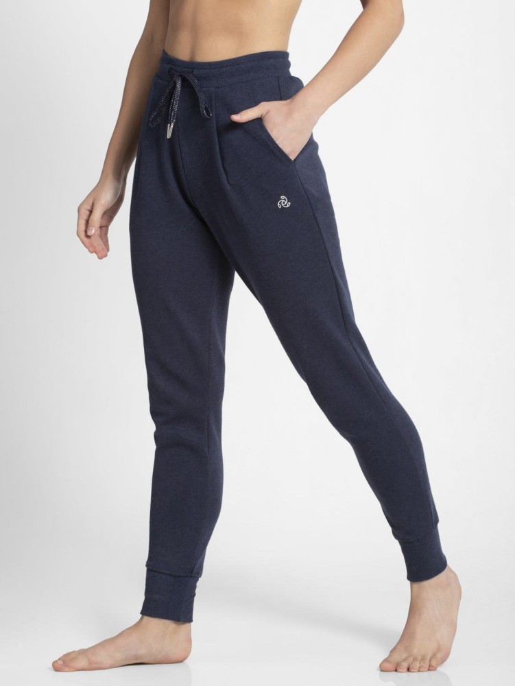 JOCKEY AW12 Solid Women Grey Track Pants - Buy JOCKEY AW12 Solid Women Grey  Track Pants Online at Best Prices in India