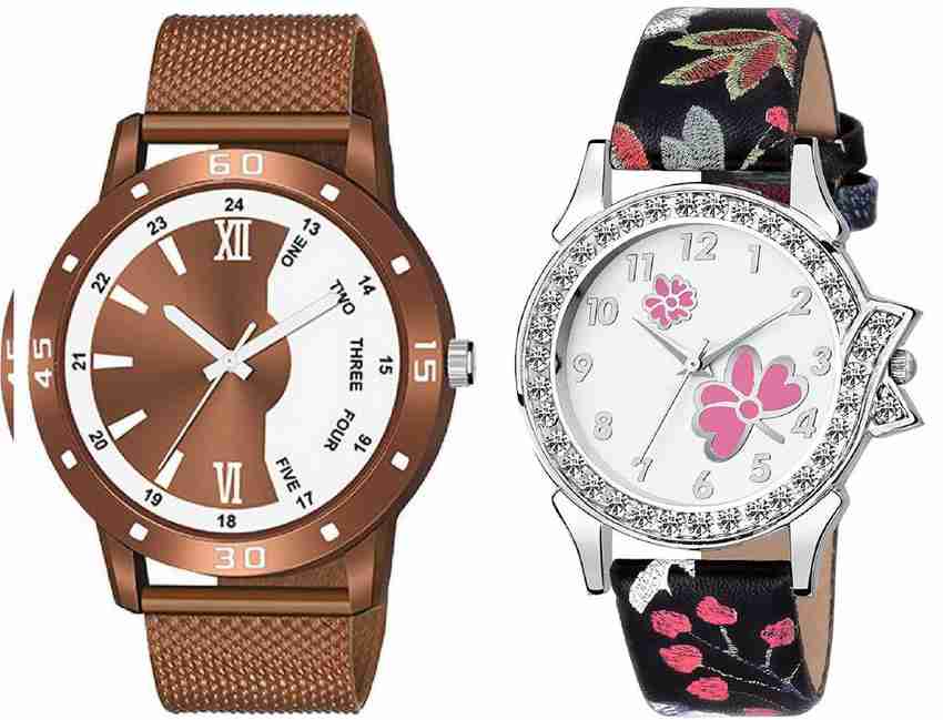 Jinix Analog Watch For Couple Buy Jinix Analog Watch For Couple CC 702 JINIX Online at Best Prices in India Flipkart