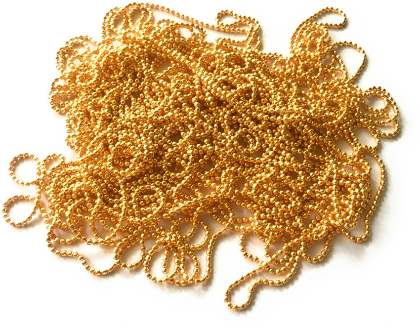 Colored outlet ball chain