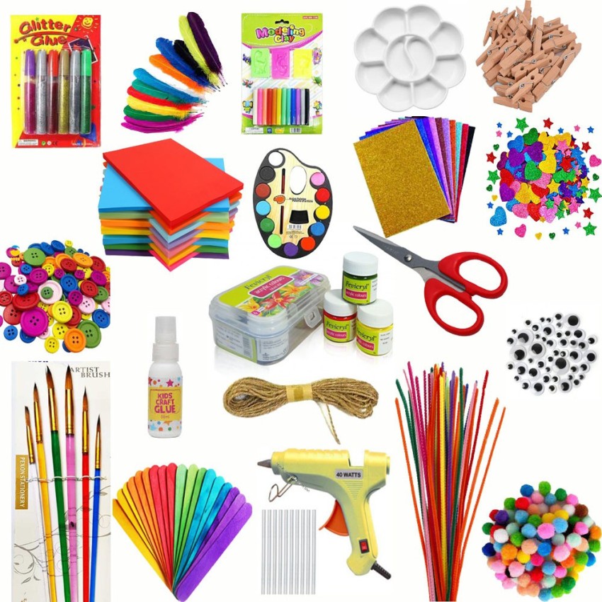 anjanaware Activity Kit All-In-One DIY Craft Set for Kids from 5-25Years -  Activity Kit All-In-One DIY Craft Set for Kids from 5-25Years . shop for  anjanaware products in India.