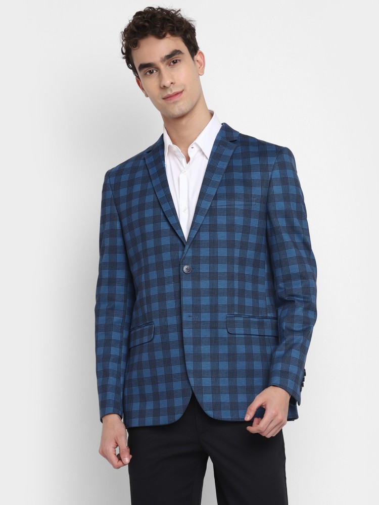 Casual discount check blazer