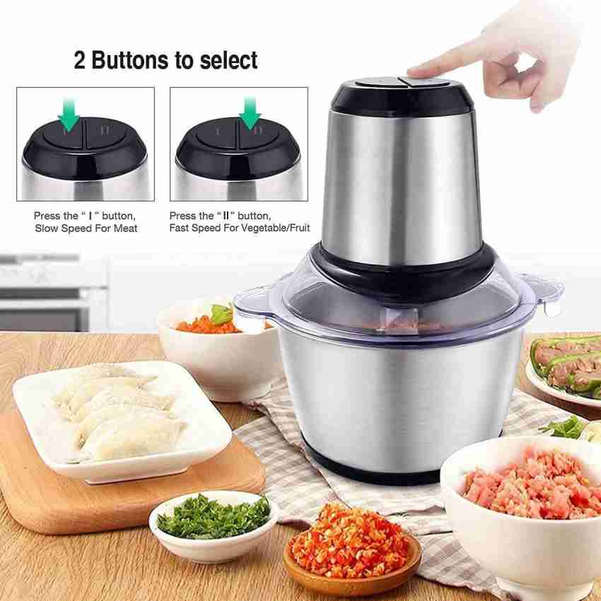 MAAUVTOR Electric Food Processor Vegetable Fruit, Nut Chopper Blender  Grater slicer dicer Electric Meat Grinder Price in India - Buy MAAUVTOR  Electric Food Processor Vegetable Fruit, Nut Chopper Blender Grater slicer  dicer