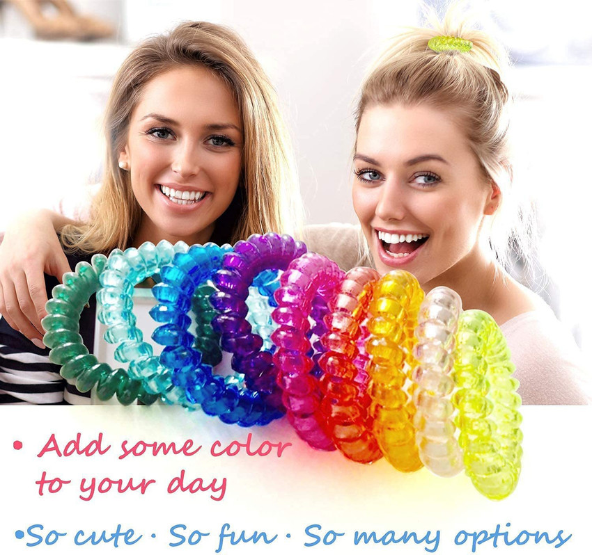 Phone cord hair shop ties