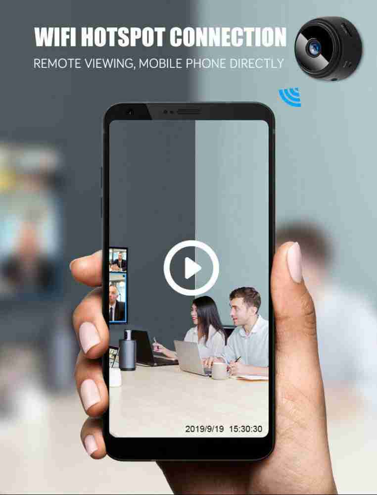 security camera with mobile hotspot