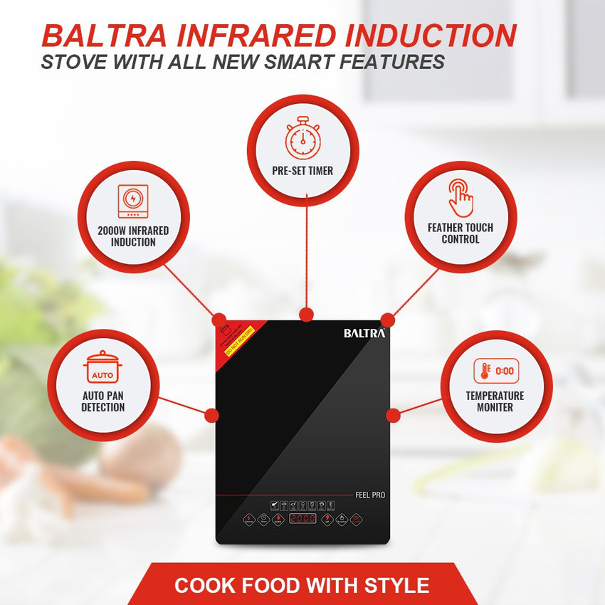 Baltra induction on sale 2000w