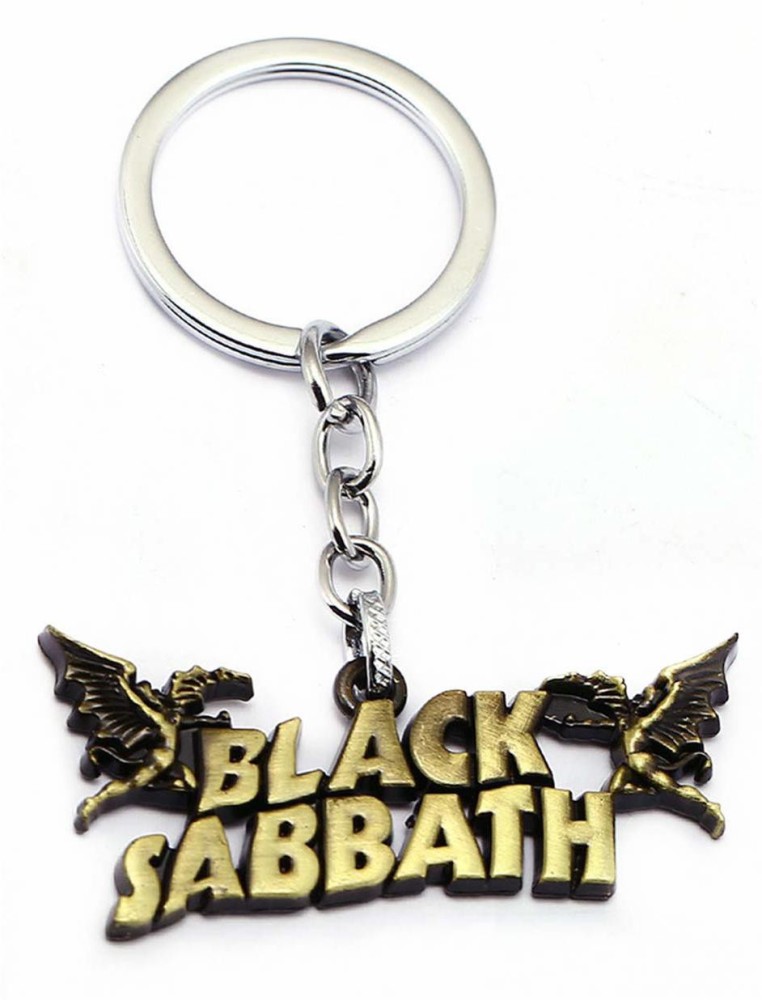 RVM Toys Rock Band Black Sabbath Bronze Key Chain Music Keychains Key Ring  for Men Women Car Bike Music Fans Key Chain Price in India - Buy RVM Toys  Rock Band Black