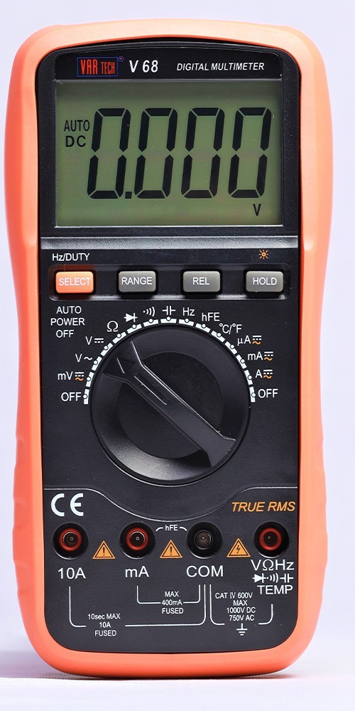 Testeur de multimètre numérique DC / AC Auto Range 4000 Counts