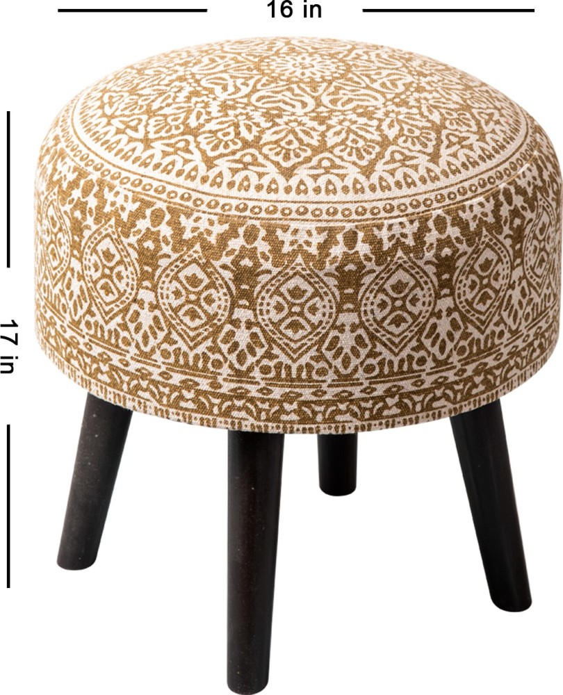 Buy White Criss Cross Pouf Set of 2 with Filler Online in India - Nestroots