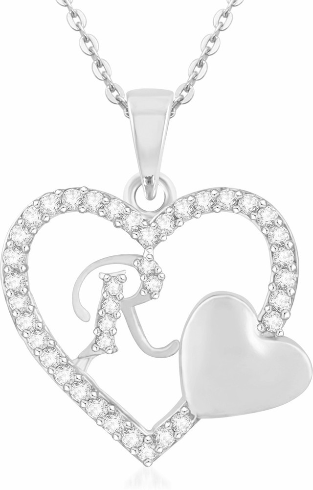 Couple on sale alphabet pendant