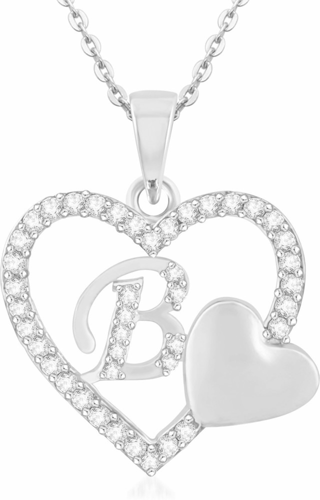 Diamond B-Lovee Heart Chain