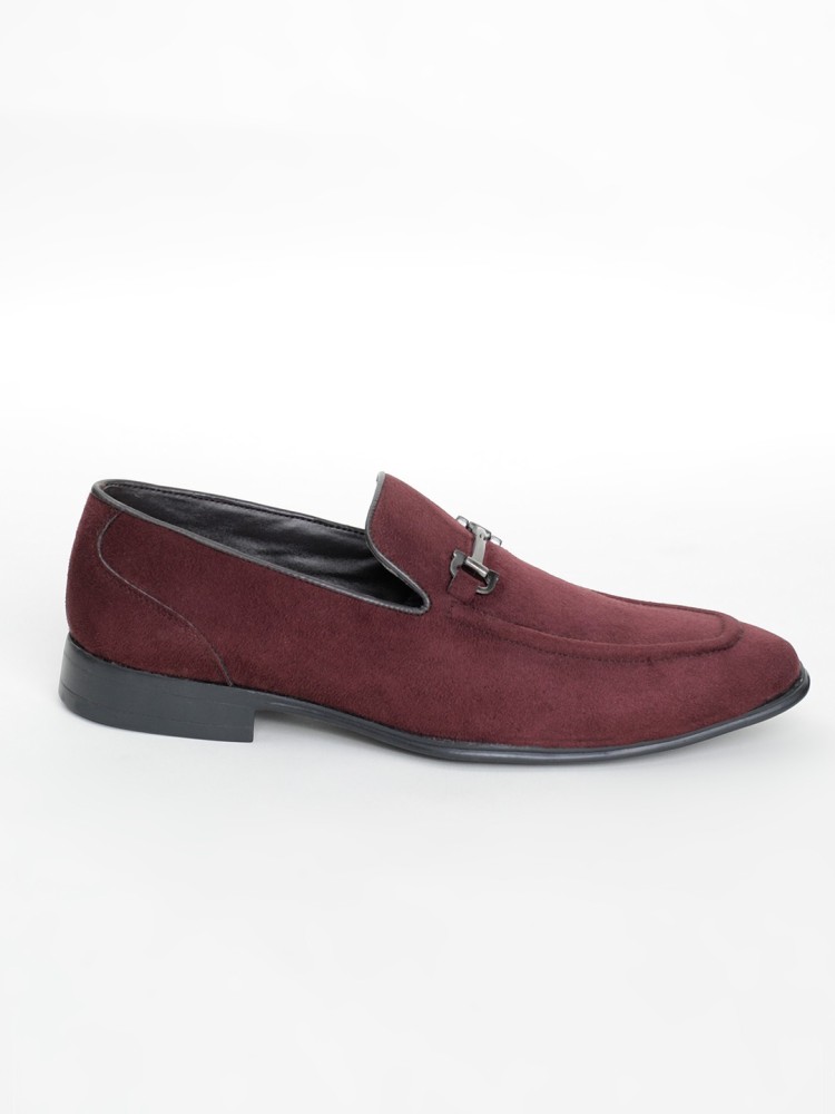 Mens burgundy cheap suede dress shoes