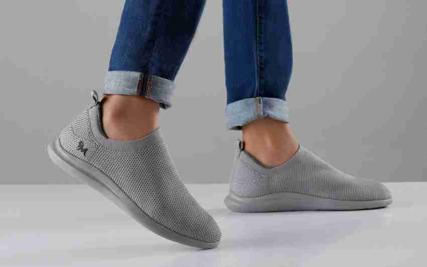 Light grey slip on on sale shoes